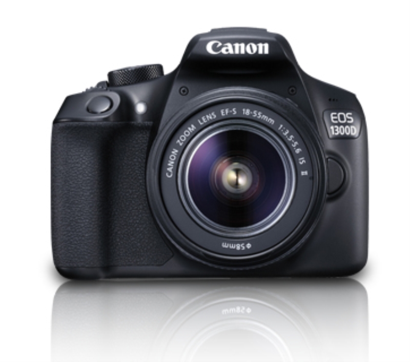 CANON Fotocamera reflex Canon EOS 1300D CMOS 18 mpx Wi-Fi NFC + obiettivo EF-S 18 - 55 mm 